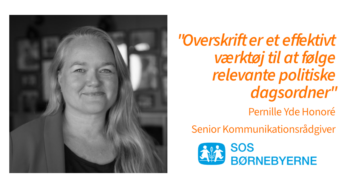 Pernille Yde Honoré, SOS Børnebyerne